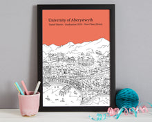Load image into Gallery viewer, Personalised Aberystwyth Graduation Gift
