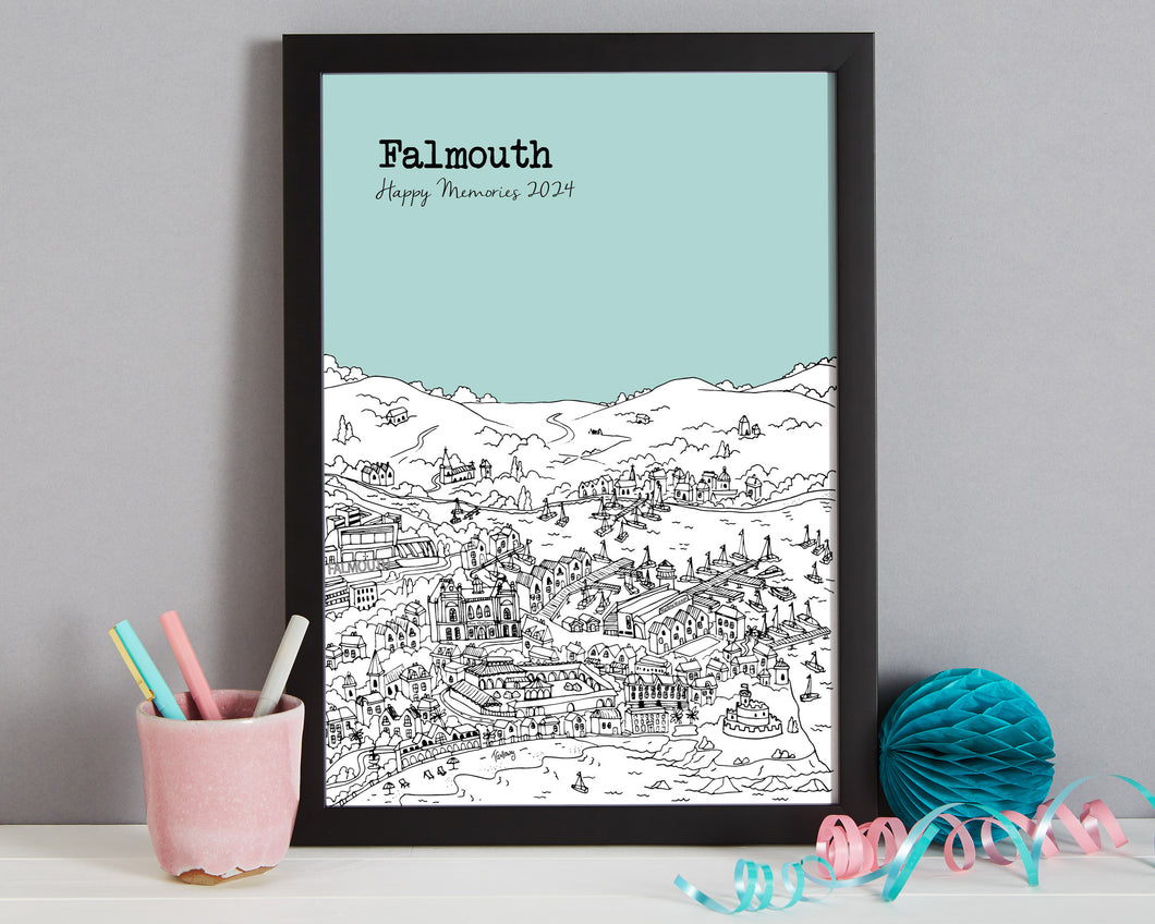 Personalised Falmouth Print