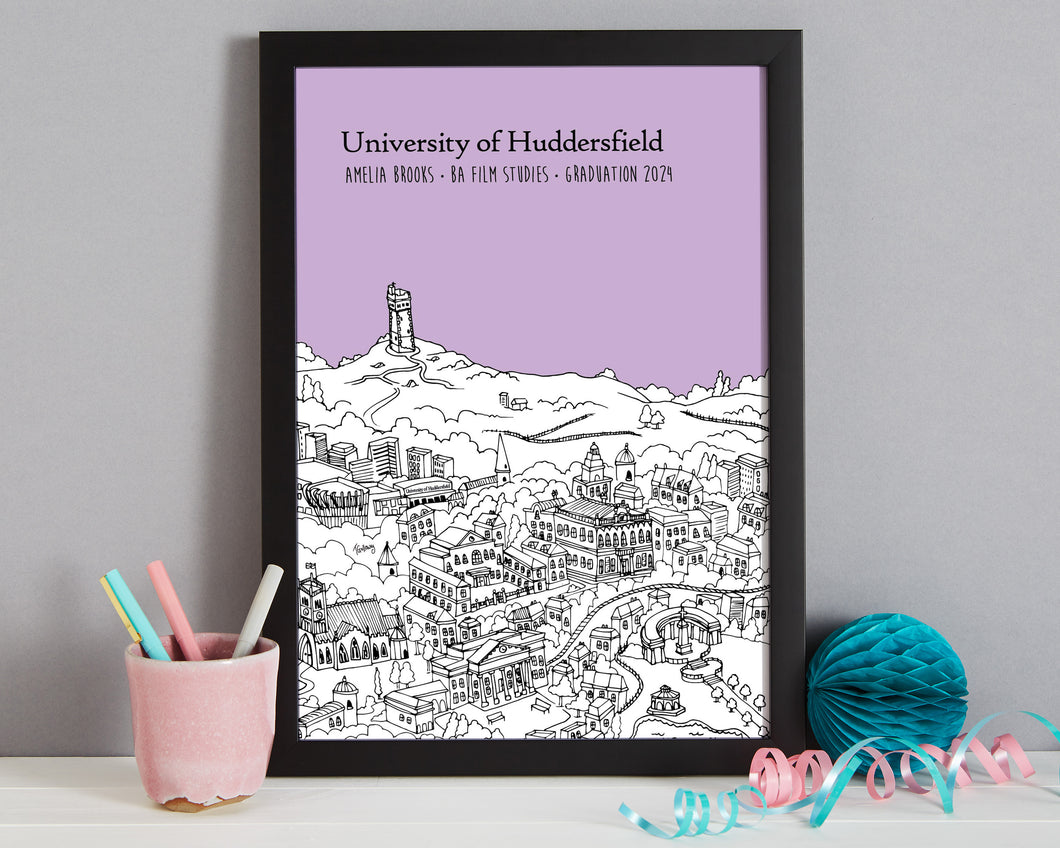 Personalised University of Huddersfield Graduation Gift