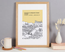Load image into Gallery viewer, Personalised University of the Highlands and Islands in Inverness Graduation Gift
