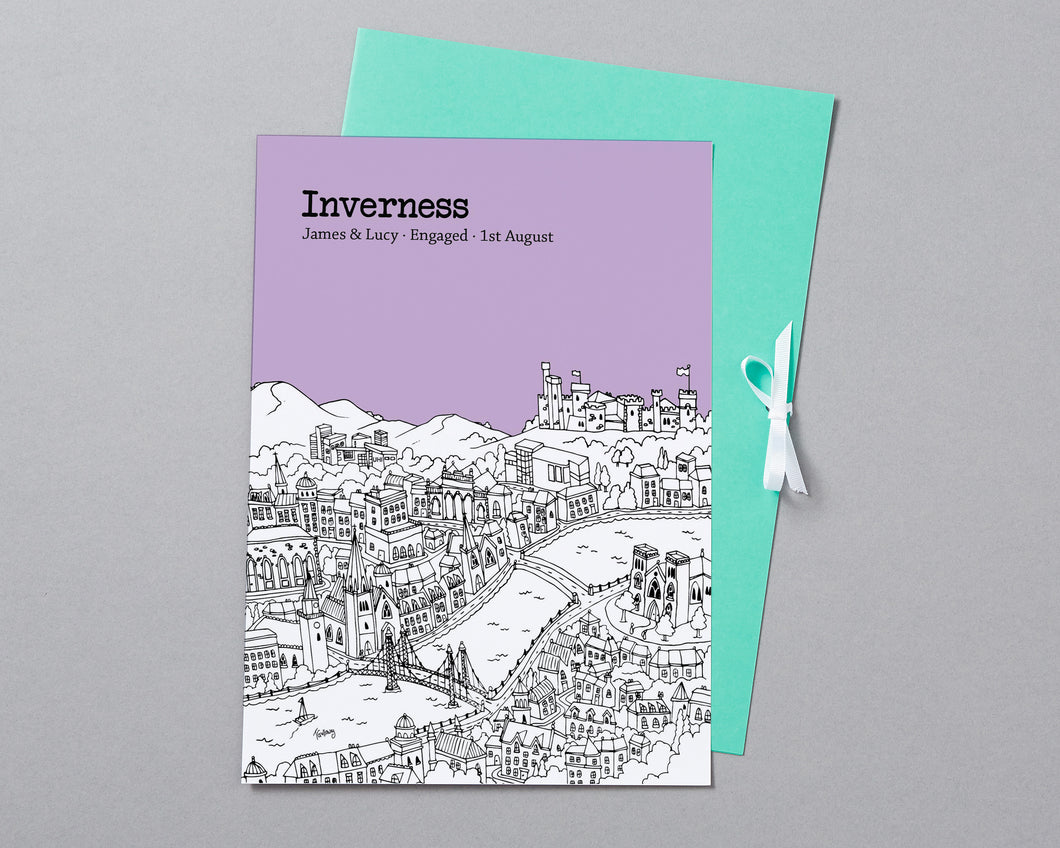 Personalised Inverness Print