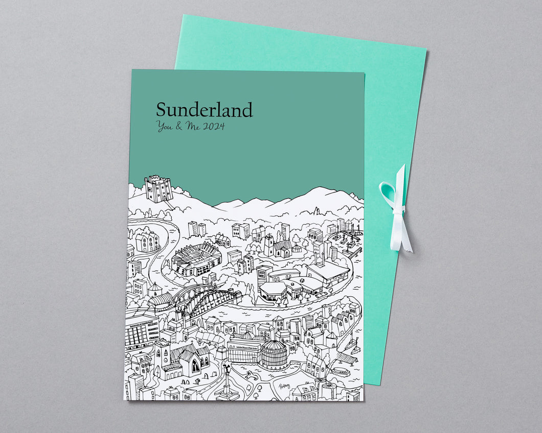 Personalised University of Sunderland Graduation Gift