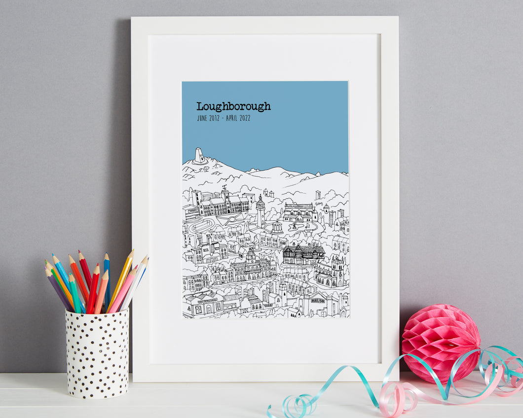 Personalised Loughborough Print