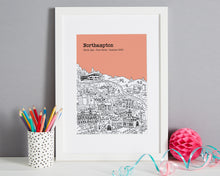 Load image into Gallery viewer, Personalised Northampton Print
