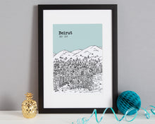 Load image into Gallery viewer, Personalised Beirut Print-3
