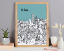 Load image into Gallery viewer, Personalised Boston Print
