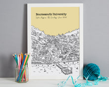 Load image into Gallery viewer, Personalised Bournemouth Graduation Gift
