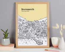 Load image into Gallery viewer, Personalised Bournemouth Print
