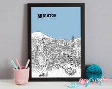 Load image into Gallery viewer, Personalised Brighton Print-5
