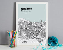 Load image into Gallery viewer, Personalised Brighton Print-4

