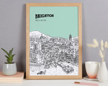 Load image into Gallery viewer, Personalised Brighton Print
