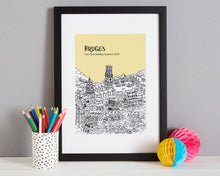 Load image into Gallery viewer, Personalised Bruges Print-4
