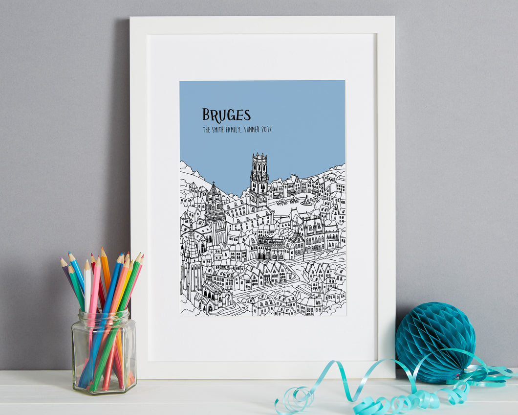 Personalised Bruges Print-1