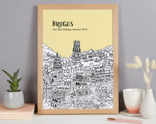 Load image into Gallery viewer, Personalised Bruges Print
