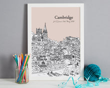 Load image into Gallery viewer, Personalised Cambridge Print-6
