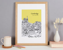 Load image into Gallery viewer, Personalised Cambridge Print
