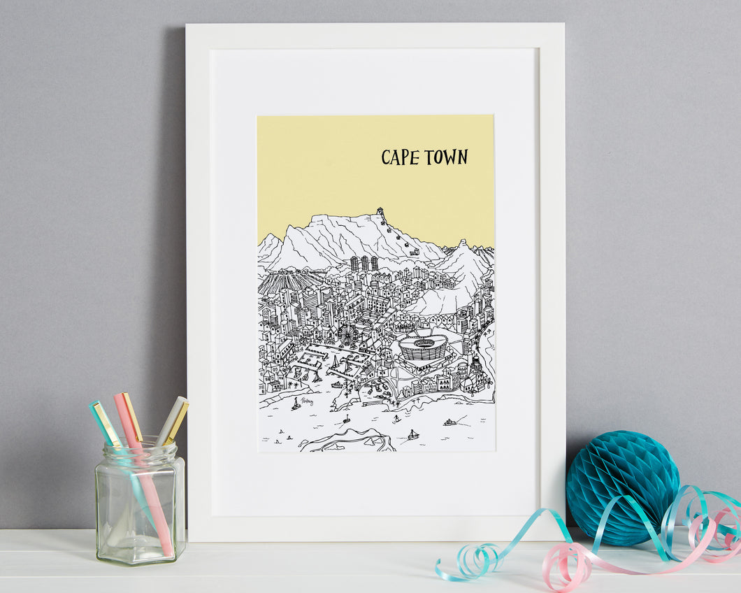 Personalised Cape Town Print-1
