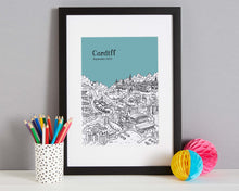 Load image into Gallery viewer, Personalised Cardiff Print-5
