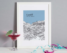 Load image into Gallery viewer, Personalised Cardiff Print-7
