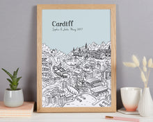 Load image into Gallery viewer, Personalised Cardiff Print
