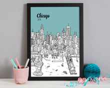 Load image into Gallery viewer, Personalised Chicago Print-3
