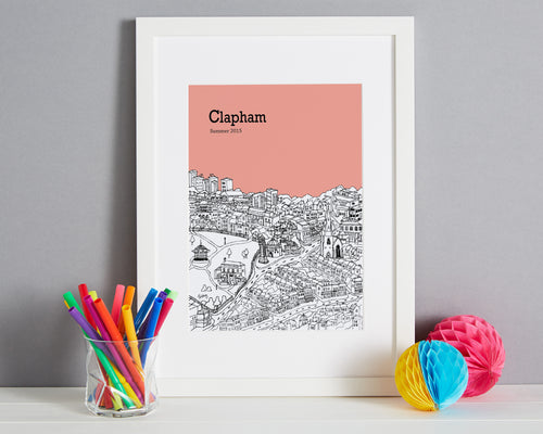 Personalised Clapham Print-1