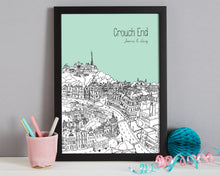 Load image into Gallery viewer, Personalised Crouch End Print-3
