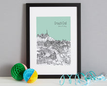 Load image into Gallery viewer, Personalised Crouch End Print-4
