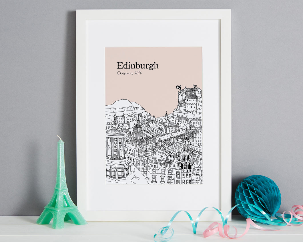 Personalised Edinburgh Print-1