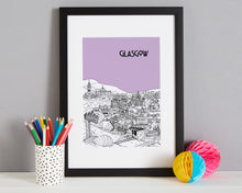 Load image into Gallery viewer, Personalised Glasgow Print-7
