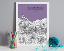 Load image into Gallery viewer, Personalised Guildford Graduation Gift

