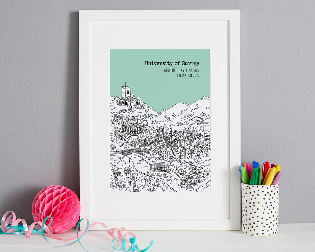 Personalised Guildford Graduation Gift