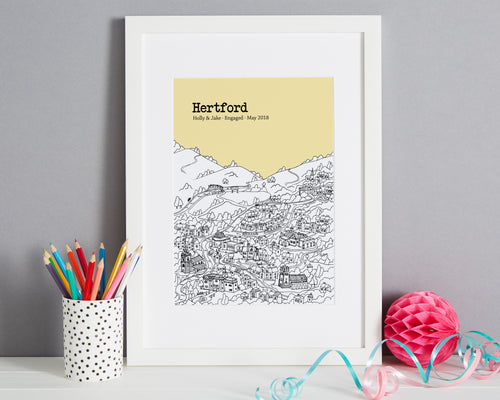 Personalised Hertford Print-1