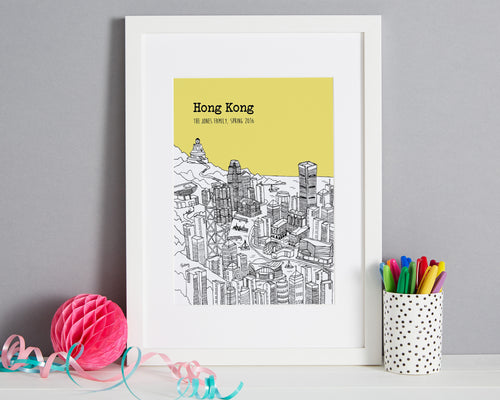 Personalised Hong Kong Print-1