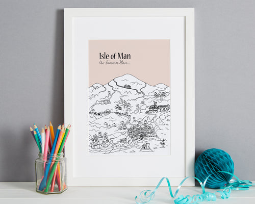 Personalised Isle of Man Print-1