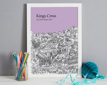 Load image into Gallery viewer, Personalised Kings Cross Print-5
