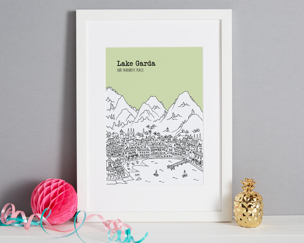 Personalised Lake Garda Print-1
