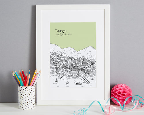 Personalised Largs Print-1