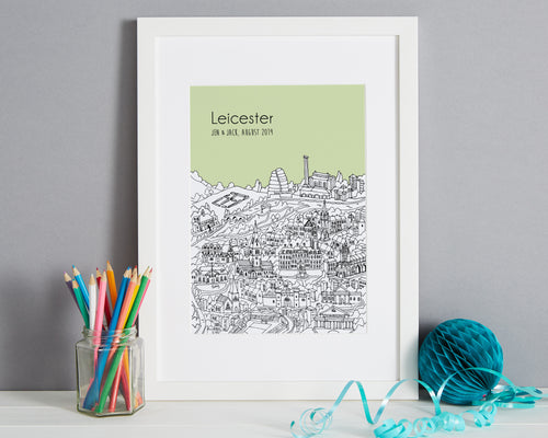 Personalised Leicester Print-1