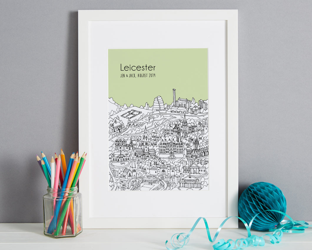 Personalised Leicester Print-1
