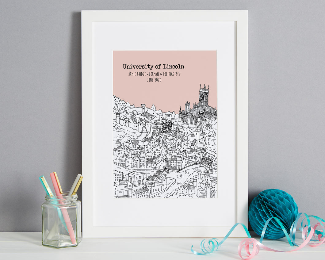 Personalised Lincoln Graduation Gift