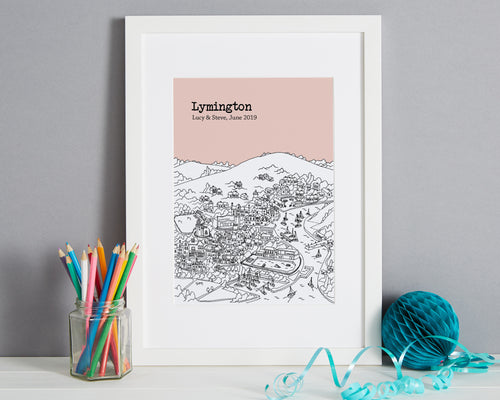 Personalised Lymington Print-1