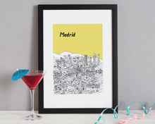Load image into Gallery viewer, Personalised Madrid Print-4
