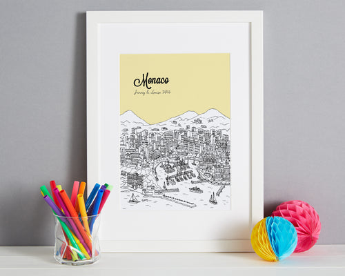 Personalised Monaco Print-1