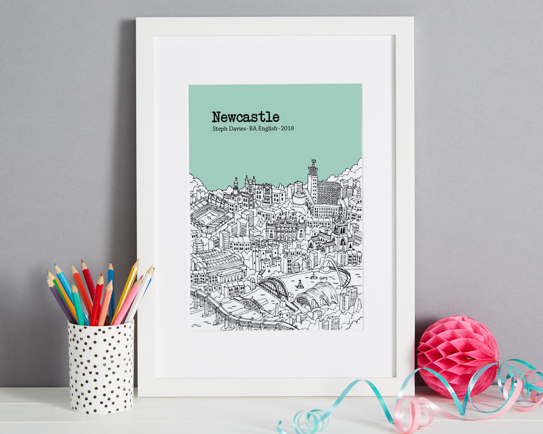 Personalised Newcastle Print-1