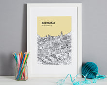 Load image into Gallery viewer, Personalised Newcastle Print-8
