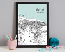 Load image into Gallery viewer, Personalised Newquay Print-6
