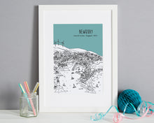 Load image into Gallery viewer, Personalised Newquay Print-1
