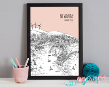 Load image into Gallery viewer, Personalised Newquay Print-9
