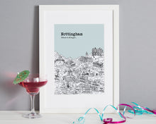 Load image into Gallery viewer, Personalised Nottingham Print-6
